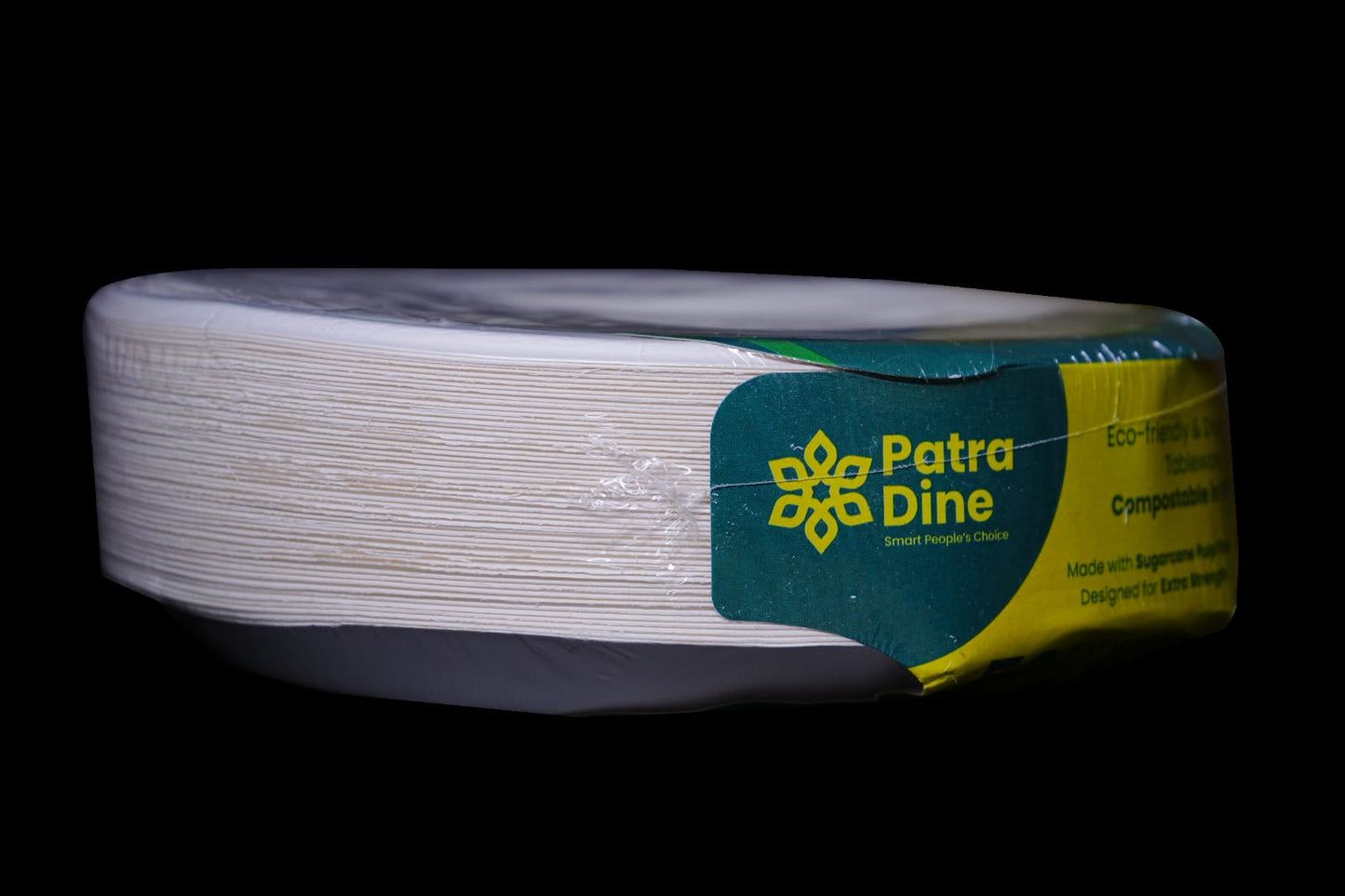 NEW PatraDine - 10" Plain Plates (50 / 500 Counts)
