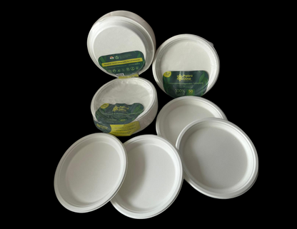 NEW PatraDine - 10" Plain Plates (50 / 500 Counts)