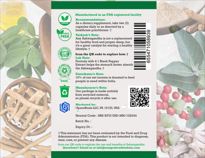 Ashwagandha 7960 mg